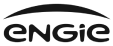 Logo da empresa Engie, organização que oferece soluções em energia sustentável.